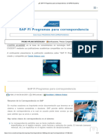 SAP FI Programas para Correspondencia - CVOPEN Academy