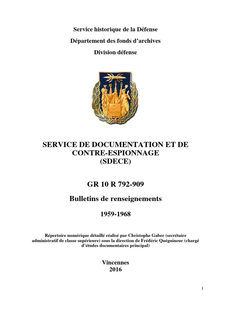 Bulletins SDECE (1959-1968) | PDF | Communisme | Afrique