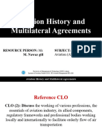 1-2 Lecture (Aviation History and Multilateral Agreements) - AS 101