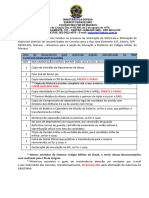 Lista de Documentos