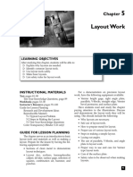 Machining Fundamentals Instructor's Resource 05 Layout Work