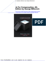 Full Download Test Bank For Compensation 4th Canadian Edition by George Milkovich PDF Full Chapter