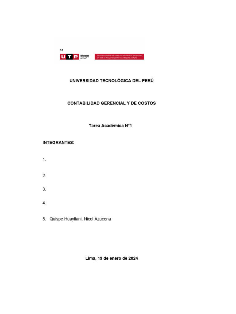 Análisis de Costos y Resultados Financieros | PDF | Negocios económicos ...