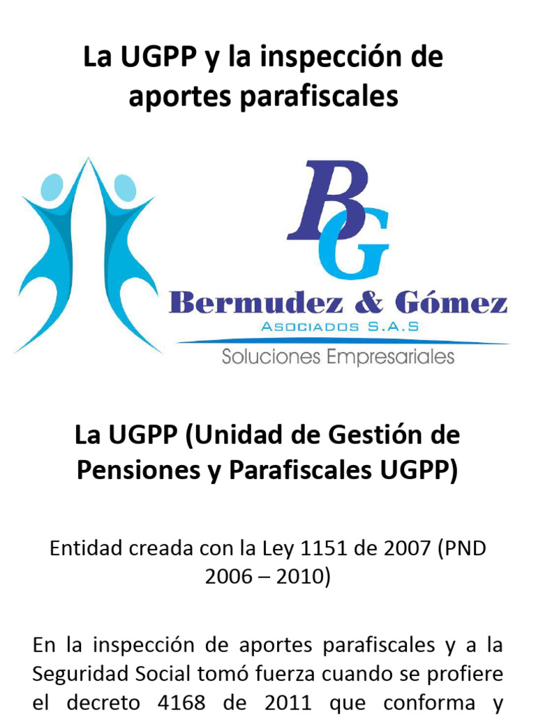 Inspección de Aportes Parafiscales UGPP | PDF | Salario | Economias