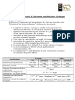 Constitution Du Dossier D Entraineur Pour Licence Technique 2022 2023 2