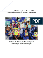 Caderno de Orientação Metodológica PPP - Programação - Celso Vasconcellos
