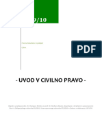 Uvod V Civilno Pravo, Zapiski-S-Predavanj-Dopolnjeni-S-Skriptami