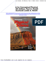 Full Download Test Bank For Conceptual Physical Science 6th Edition Paul G Hewitt John A Suchocki Leslie A Hewitt PDF Full Chapter
