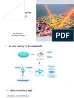 In Vivo Characterization of Biomaterials