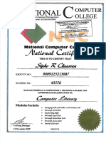 Accademic Certificates