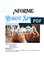 Informe Robot Spider