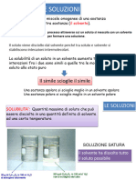 Le Soluzioni: Solubilizzazione