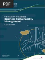 Business Sustainability Management Case Studies