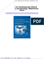 Full Download Test Bank For Contemporary Clinical Immunology and Serology Rittenhouse Olson PDF Full Chapter