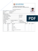 Examination Application Form Odd/Even Sem. Regular / Back Paper - Session 2023-2024