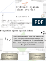 Kelompok 5 - Klasifikasi Ajaran Islam (Syariah)