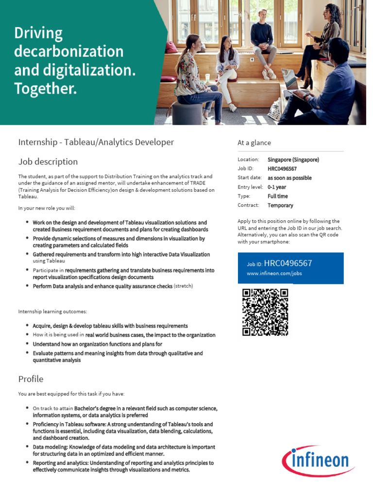HRC0496567 Internship Tableau Analytics Developer | PDF | Analytics | Data