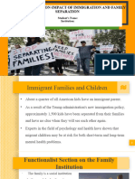 Immigration and Family Separation