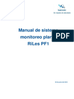 Manual Sistema de Monitoreo Riles PF1