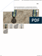 NW2526 - Miniatura Da Medalha Brasileira Da Força Naval Do Sul