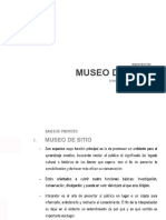 Bases Del Primer Ejercicio Museo de Sitio