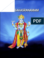 Vishnu Sahasranamam Stotram