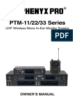 PTM-11-22-33 User Manual