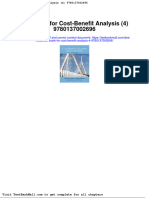 Full Download Test Bank For Cost Benefit Analysis 4 9780137002696 PDF Full Chapter