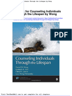 Full Download Test Bank For Counseling Individuals Through The Lifespan by Wong PDF Full Chapter
