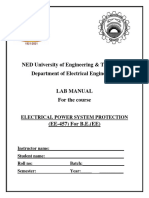 EE 457 Electrical Power System Protection - 0