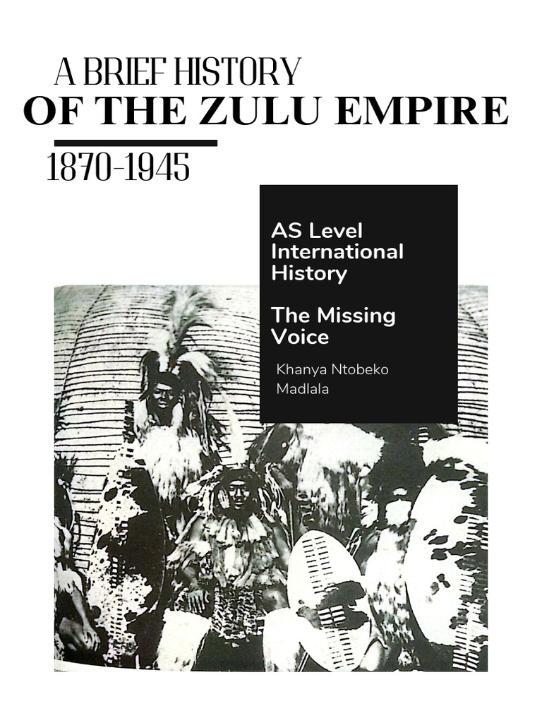 History of the Zulu Empire and Kings | PDF | Zulu Kingdom | South Africa