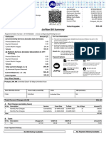 Jio Fiber Invoice