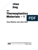 Tony Whelan, John Goff (auth.) - Injection Molding of Thermoplastics Materials β€" 1-Springer US (1990)