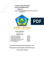 Laporan Survey Home Interview Kelompok 3 Fixx