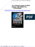 Full Download Test Bank For Criminal Justice A Brief Introduction 12th Edition by Schmalleger PDF Full Chapter