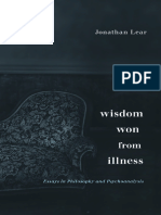 Lear, Jonathan - Wisdom Won From Illness-Harvard University Press (2017)