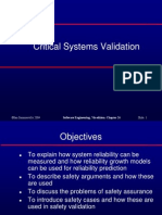Critical Systems Validation: ©ian Sommerville 2004
