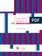 Estudio Sobre La Reputación Del FC Barcelona 1
