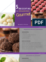 5 Receitas de Brigadeiros Gourmet