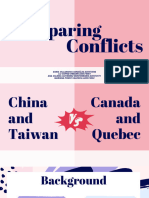 Presentation Comparing Conflicts