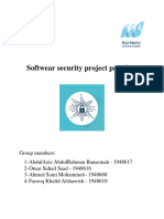 Softwear Security Project Part 2