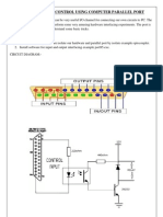 Home Applansis Control Using Computer Parall Port