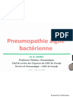 pneumopathie aiguë bactérienne