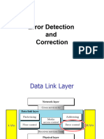 Error Detection - Correction