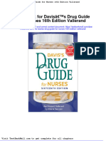 Full Download Test Bank For Daviss Drug Guide For Nurses 16th Edition Vallerand PDF Full Chapter