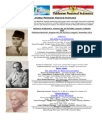 Daftar Lengkap Pahlawan Nasional Indonesia