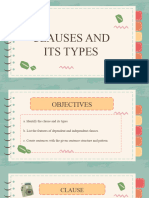 Clauses and Its Types