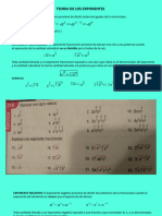 Teoria de Los Exponentes