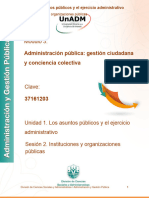 Módulo 3.: Administración Pública: Gestión Ciudadana y Conciencia Colectiva