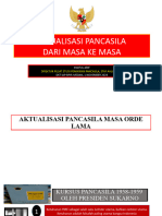 Aktualisasi Pancasila Dari Masa Ke Masa-Syaiful Arif